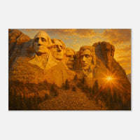 Mount Rushmore at Sunset – Canvas Art Print | Canvas of America