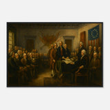 Signing of the Declaration – Canvas Art Print | Canvas of America