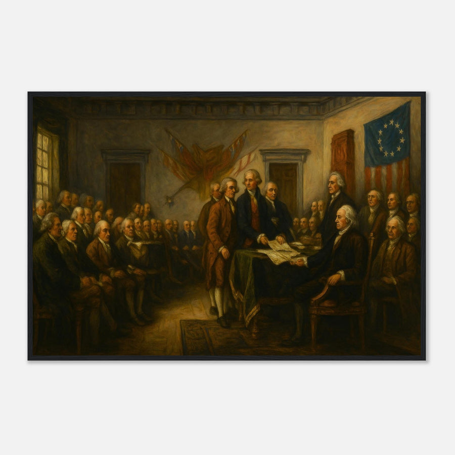 Signing of the Declaration – Canvas Art Print | Canvas of America