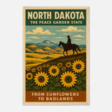 North Dakota – Canvas Art Print | Canvas of America