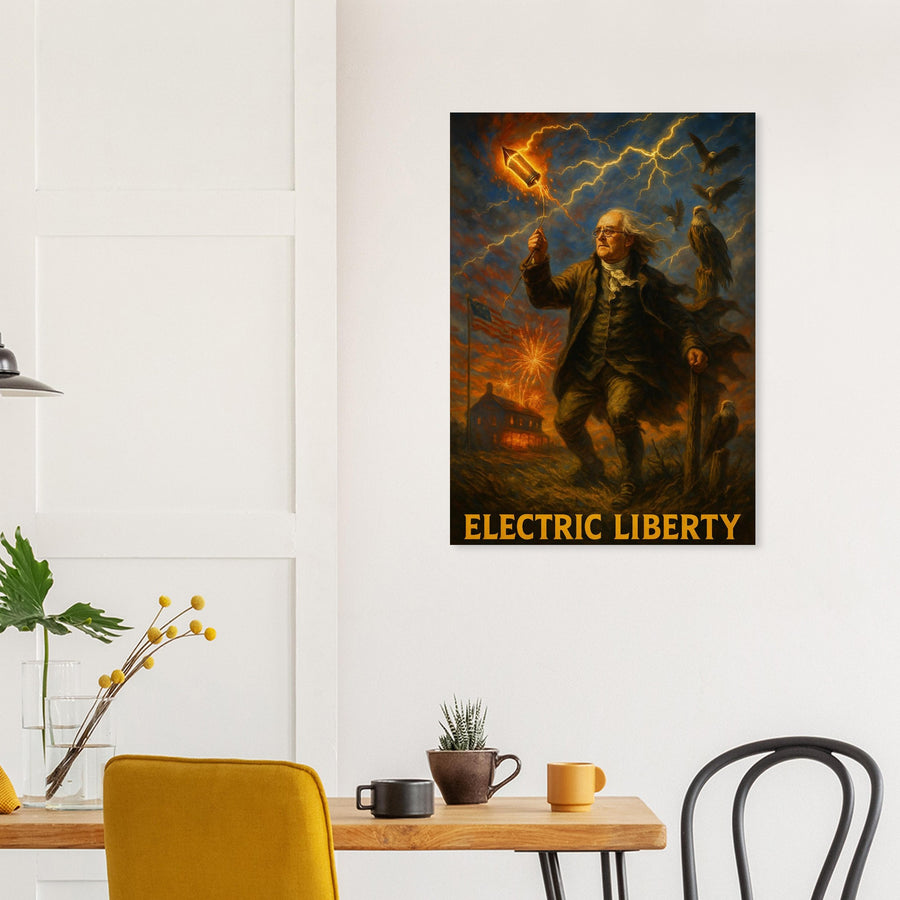 Electric Liberty – Canvas Art Print | Canvas of America