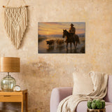 Early Rancher – Canvas Art Print | Canvas of America