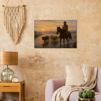 Early Rancher – Canvas Art Print | Canvas of America