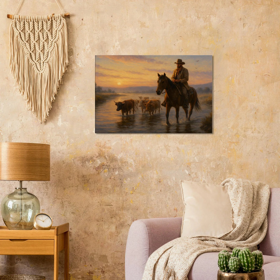 Early Rancher – Canvas Art Print | Canvas of America