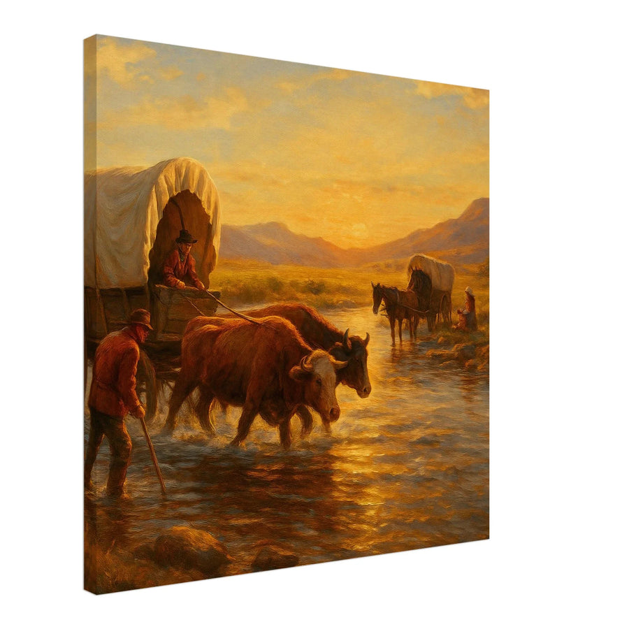 Settling the West – Canvas Art Print | Canvas of America