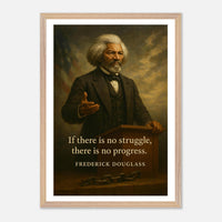 Frederick Douglass - Orater of Progress – Canvas Art Print | Canvas of America