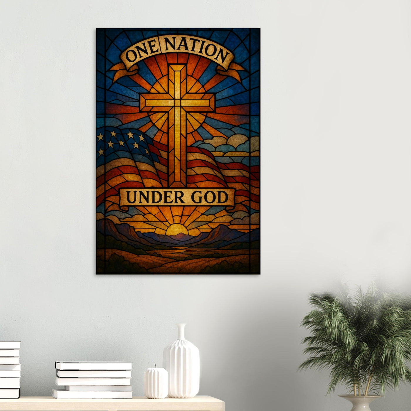 One Nation - Under God – Canvas Art Print | Canvas of America