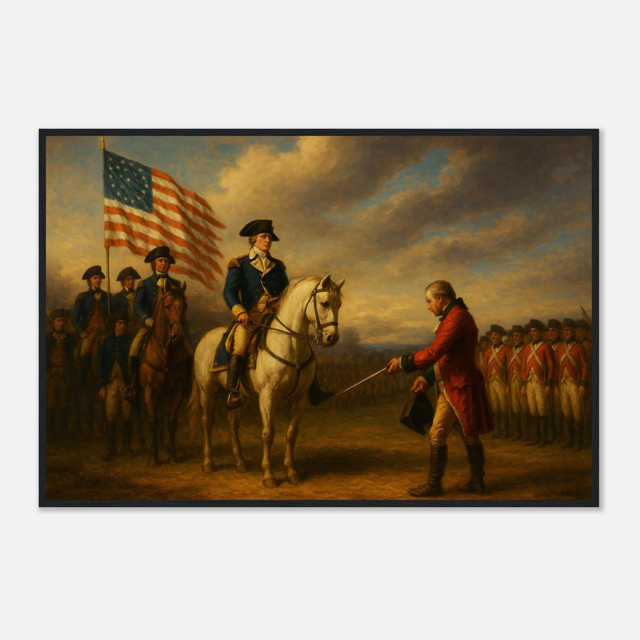 Surrender of York Town – Canvas Art Print | Canvas of America