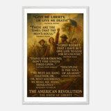 Voices of the Revolution – Canvas Art Print | Canvas of America
