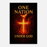 One Nation, Born in Fire, under God – Canvas Art Print | Canvas of America