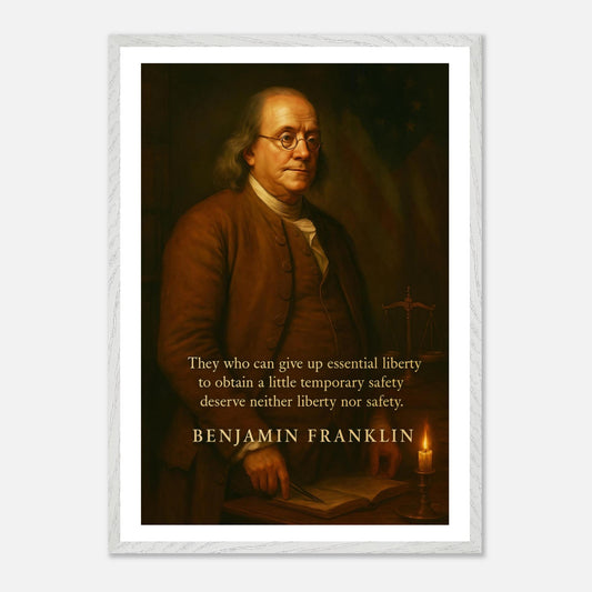 Franklin: Father of Invention, Voice of Liberty – Canvas Art Print | Canvas of America