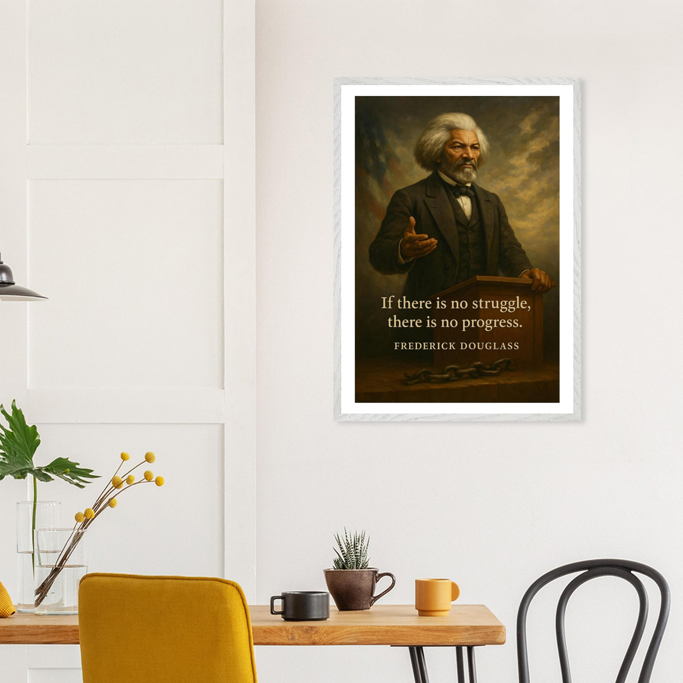 Frederick Douglass - Orater of Progress – Canvas Art Print | Canvas of America