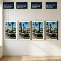 Corvette Sting Ray in Palm Springs – Canvas Art Print | Canvas of America