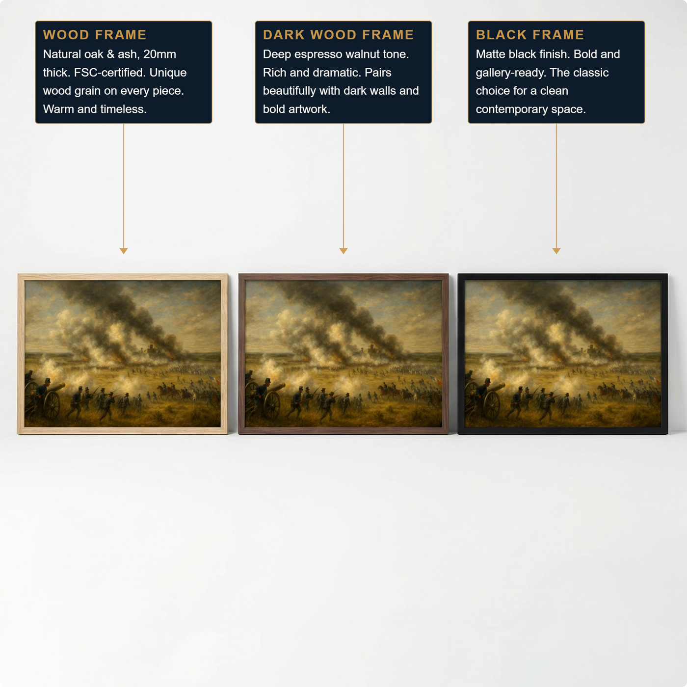 Battle of Palo Alto – Canvas Art Print | Canvas of America