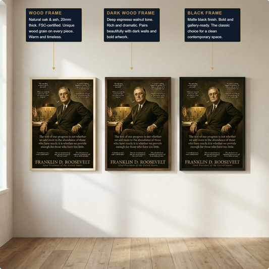 Franklin D. Roosevelt – Canvas Art Print | Canvas of America