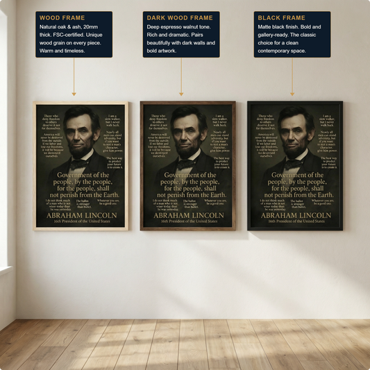 Abraham Lincoln – Canvas Art Print | Canvas of America