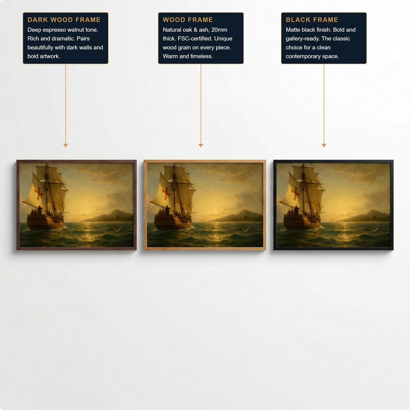New World on the Horizon – Canvas Art Print | Canvas of America