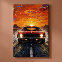 American Thunder shown on its own — second gallery-wrapped canvas in the Symbols of Freedom set