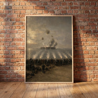 Fort Sumter, 1861 framed print leaning against a wall