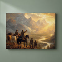 New Horizons gallery-wrapped canvas print on a plain wall