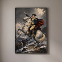 Onward to Princeton framed print on a plain wall