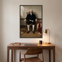 The Crown Refused framed print hanging in a home interior