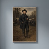 Ulysses S. Grant — The General framed print on a plain wall