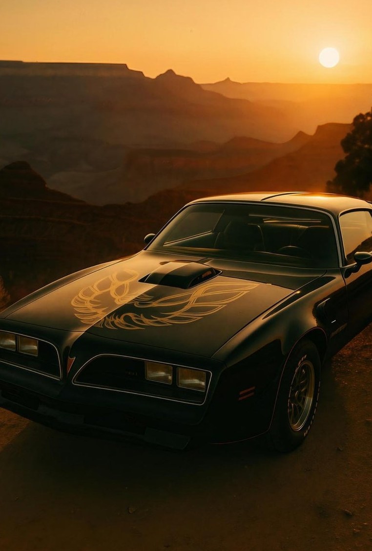 1977 Trans Am — detail of the artwork