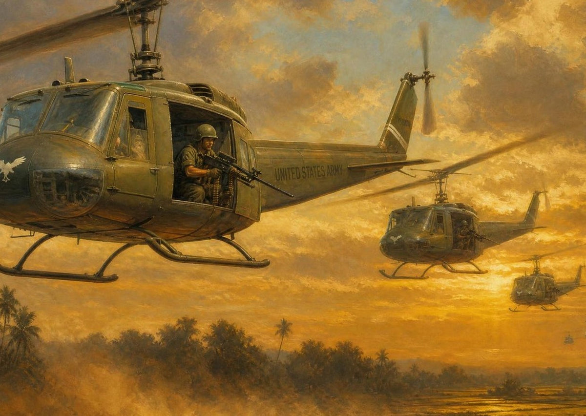 Air Cavalry — detail of the artwork