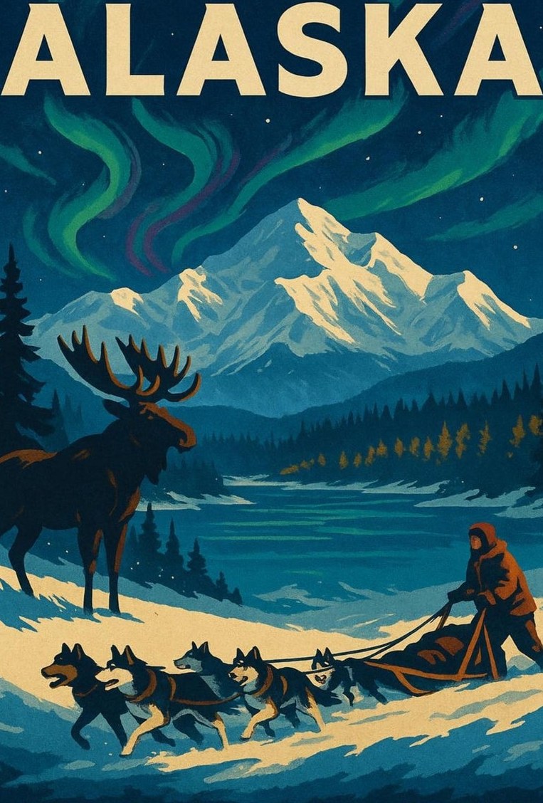 Alaska — detail of the artwork