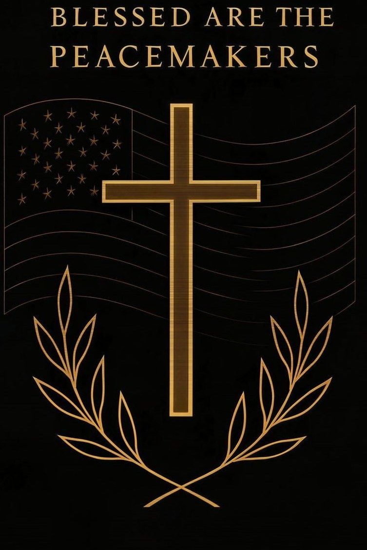 Blessed are the Peacemakers — detail of the artwork