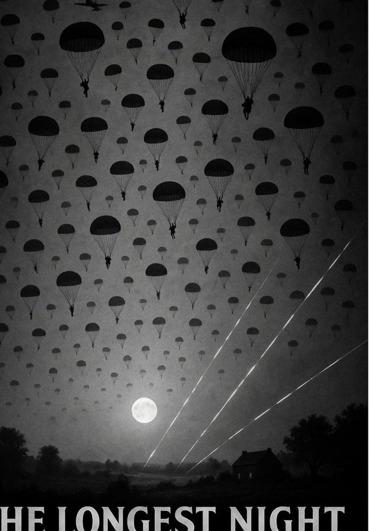 D-Day - The Longest Night — detail of the artwork