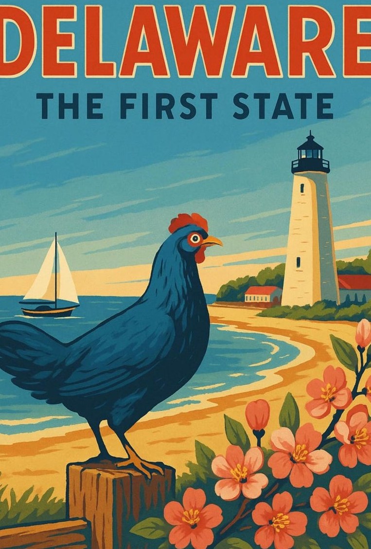 Delaware — detail of the artwork