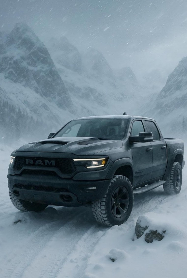 Dodge Ram — detail of the artwork