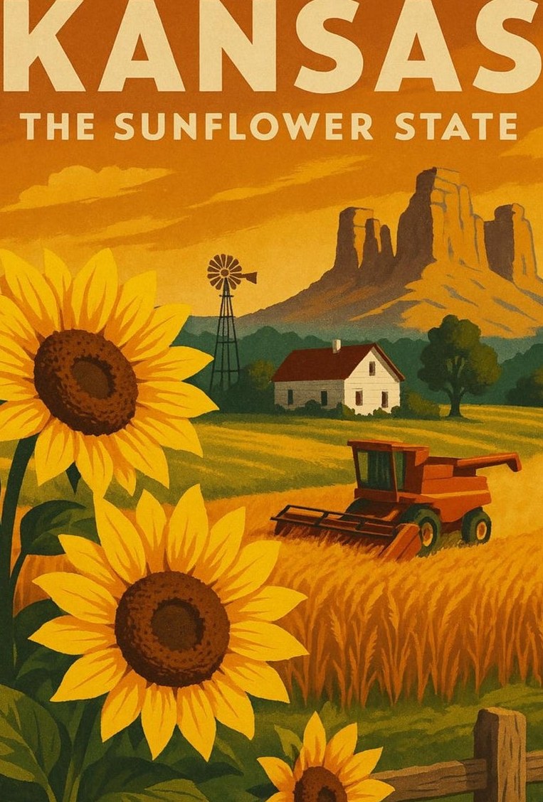 Kansas — detail of the artwork