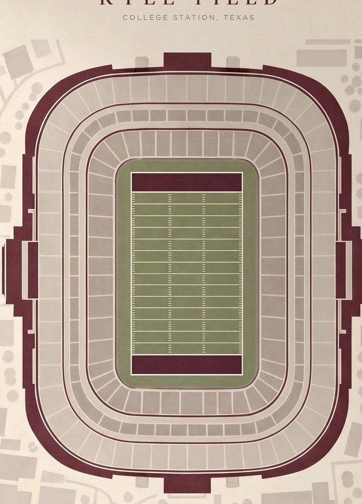 Kyle Field — detail of the artwork