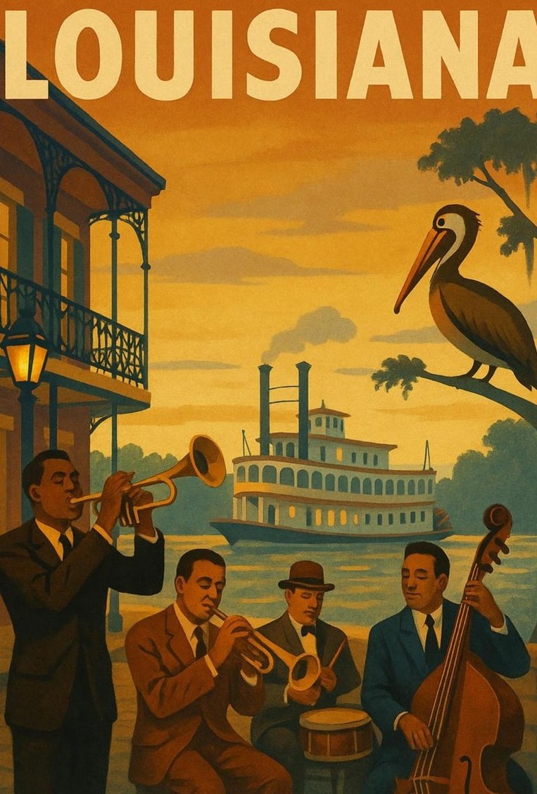 Louisiana — detail of the artwork