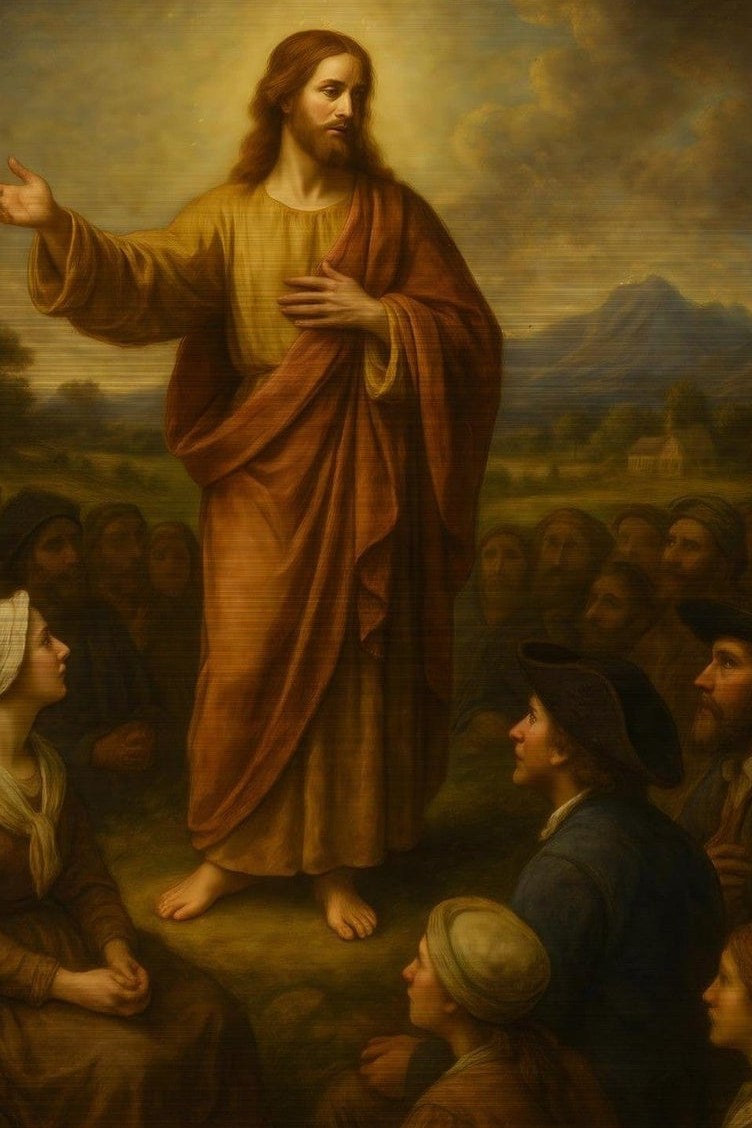 New World - Same God — detail of the artwork