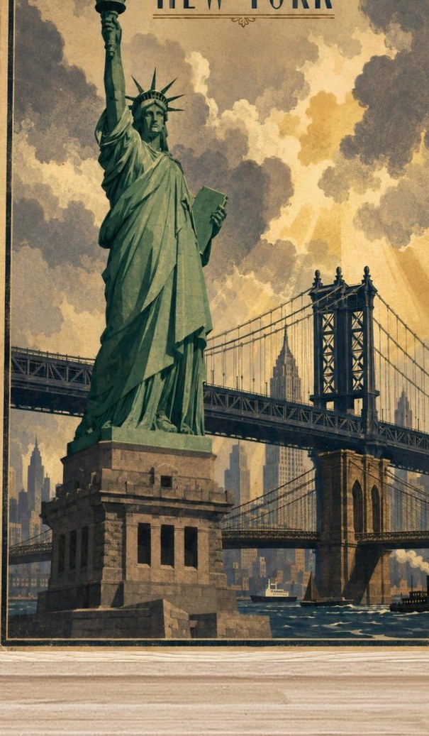 New York — detail of the artwork