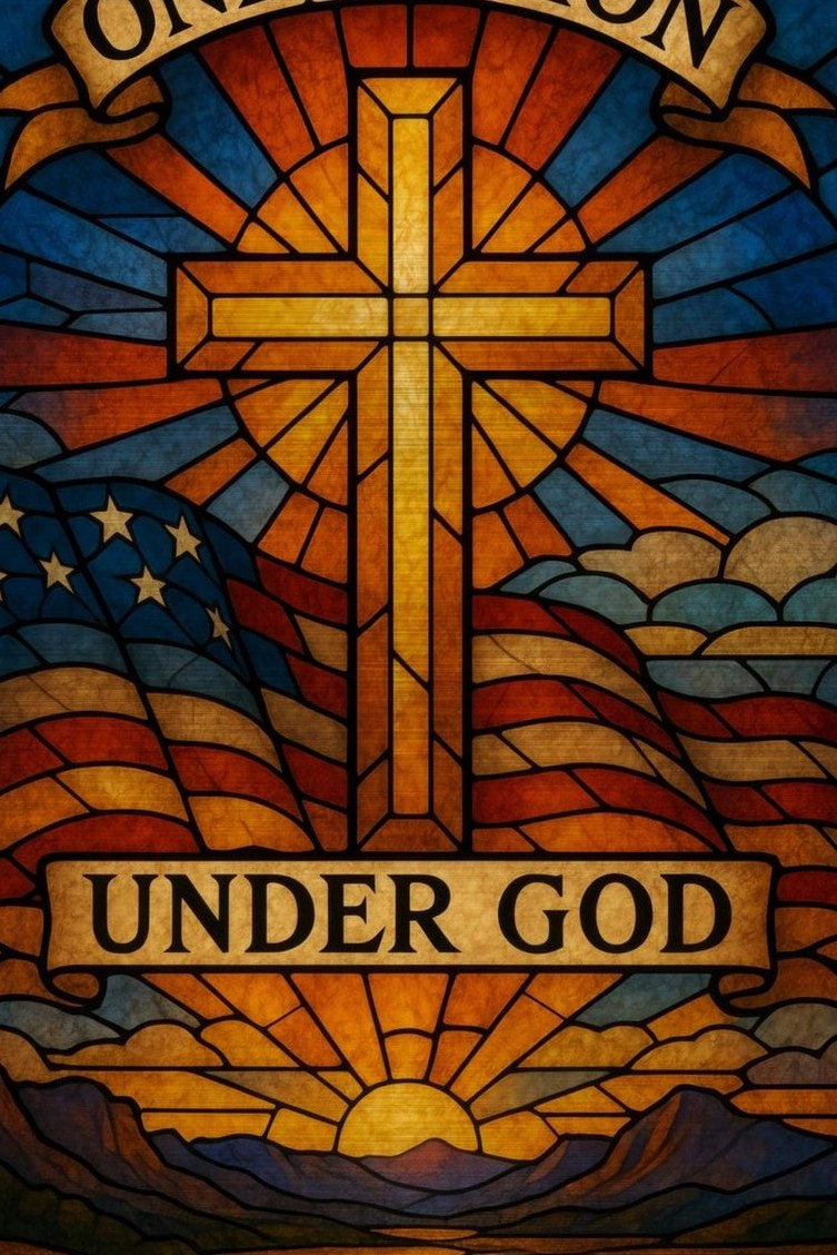 One Nation - Under God — detail of the artwork