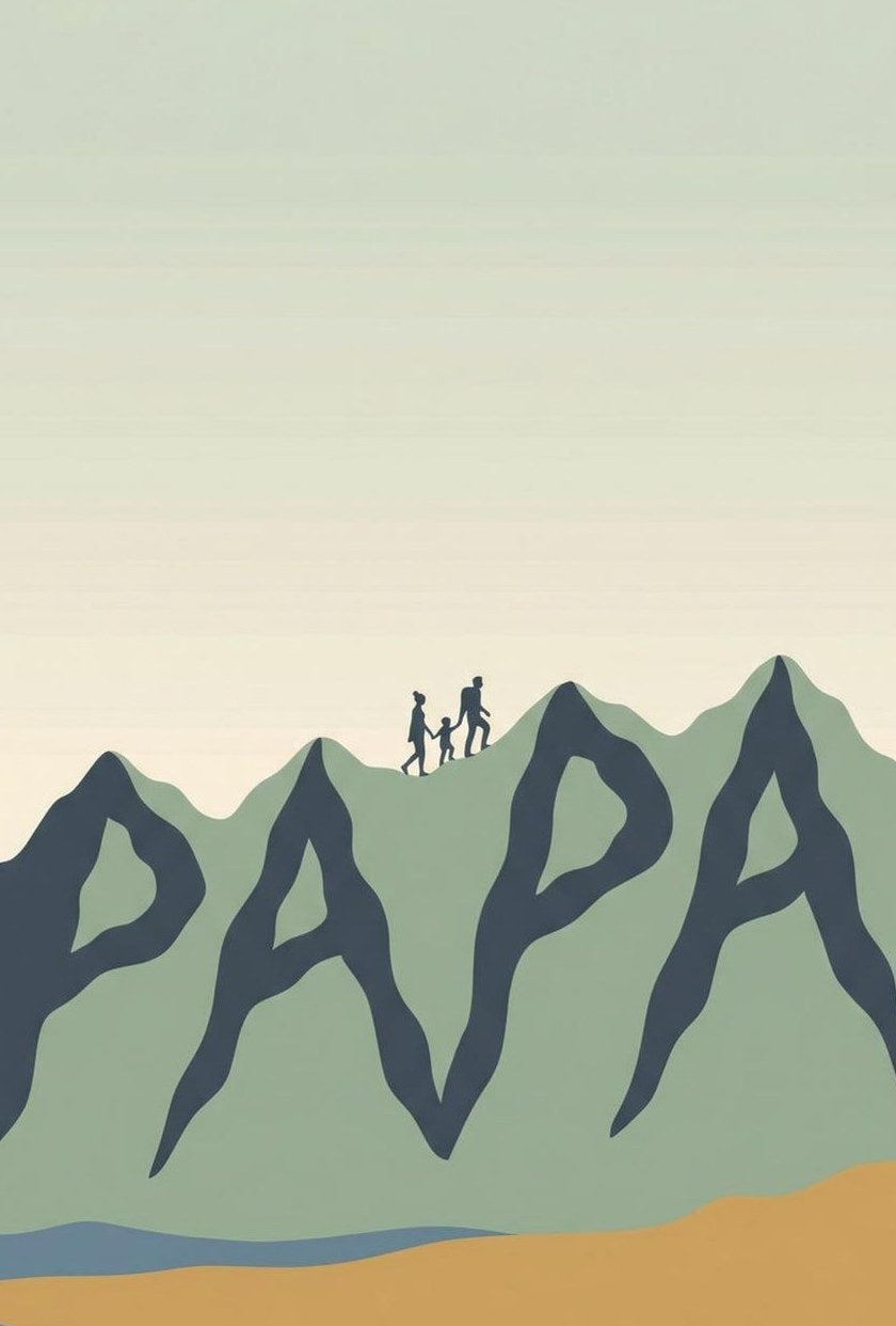 Papa's Mountain — detail of the artwork