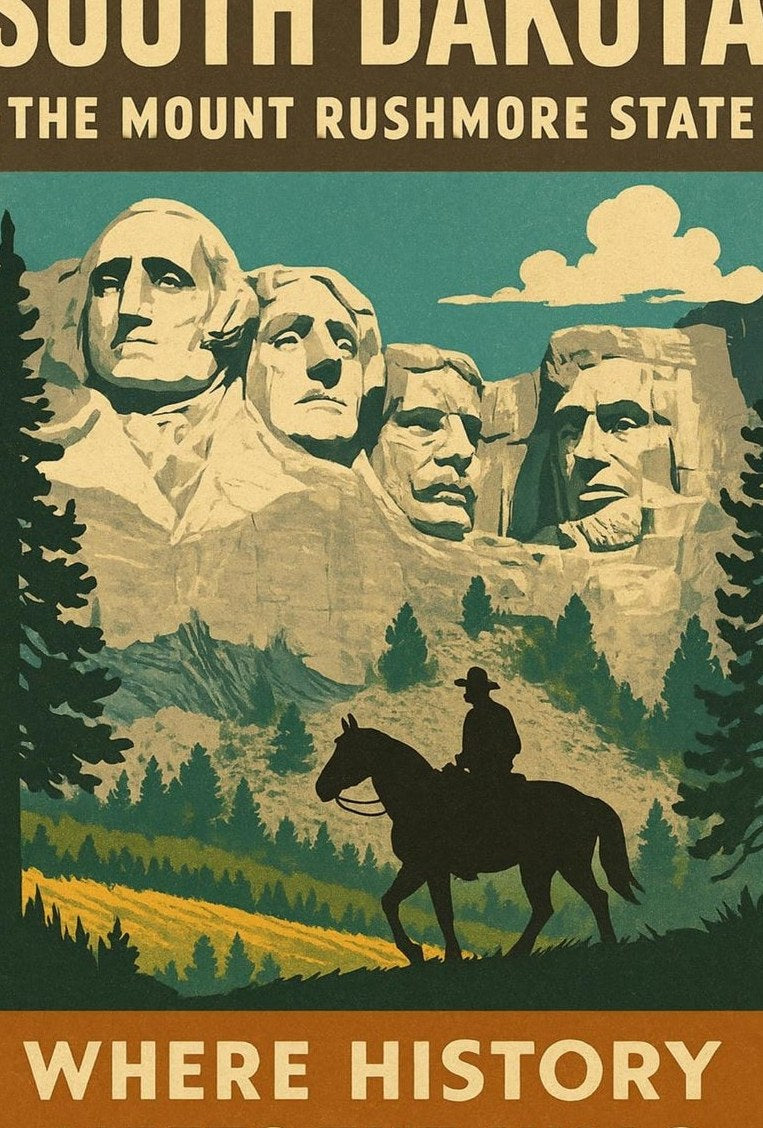 South Dakota — detail of the artwork