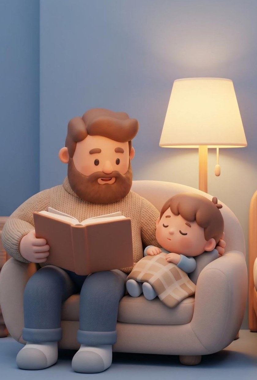 Story Time — detail of the artwork