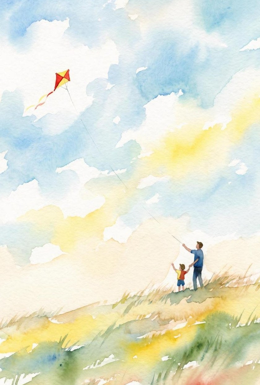The Kite — detail of the artwork