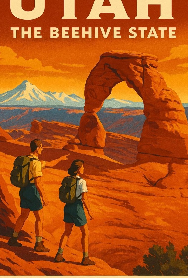 Utah — detail of the artwork