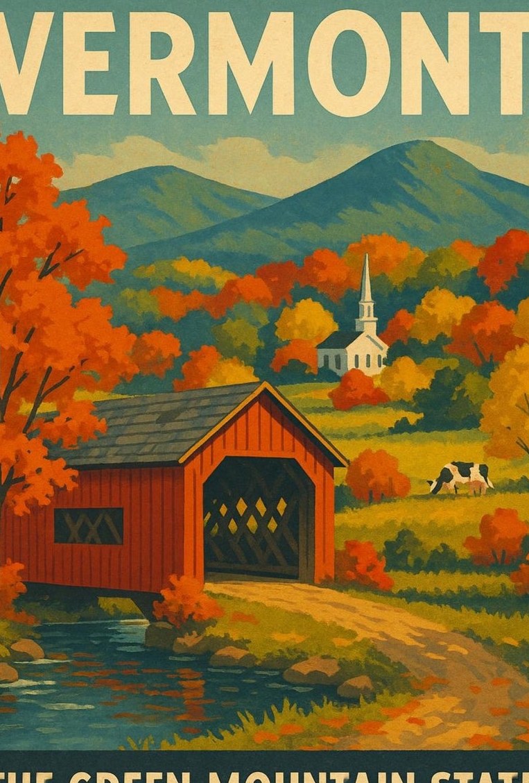 Vermont — detail of the artwork
