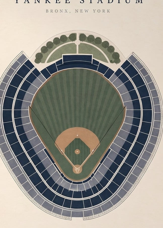 Yankee Stadium — detail of the artwork