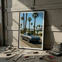Corvette Sting Ray in Palm Springs — premium American wall art 7 | Canvas of America