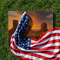 Cowboy Through Monument Valley — premium American wall art 5 | Canvas of America