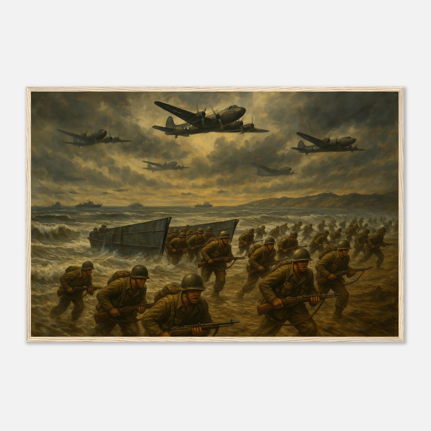 D-Day : The Eyes of the World are Upon you – Canvas Art Print | Canvas of America